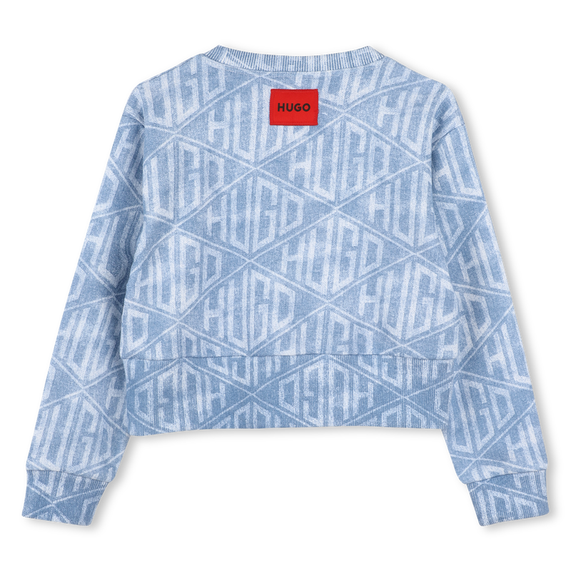 Sweat-shirt en molleton Hugo 
                    FILLE