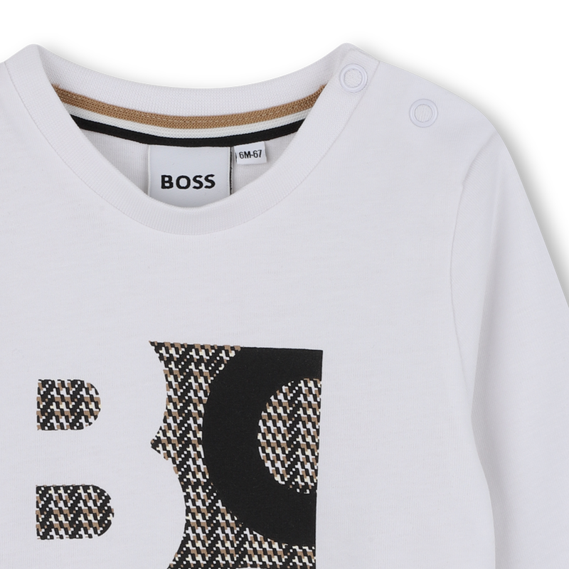 T-shirt à manches longues BOSS 
                    GARCON