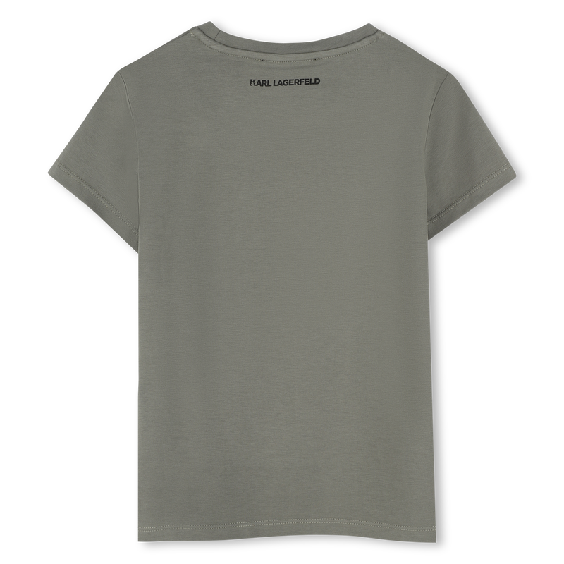 T-shirt avec illustrations KARL LAGERFELD KIDS 
                    FILLE