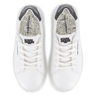 Baskets basses &agrave; lacets KARL LAGERFELD KIDS 
                    UNISEXE