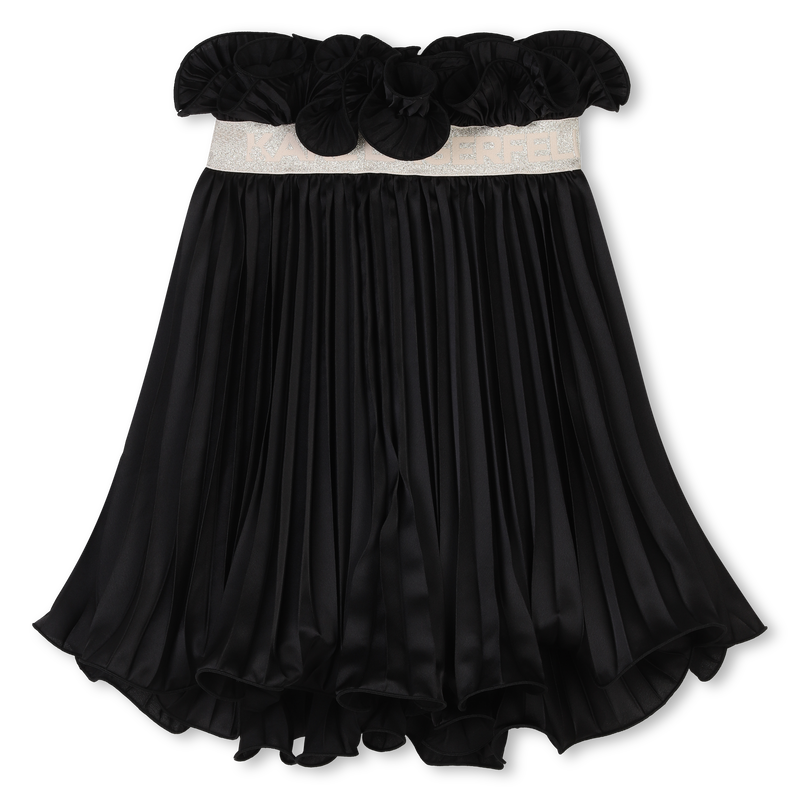 Jupe de cérémonie plissée KARL LAGERFELD KIDS 
                    FILLE