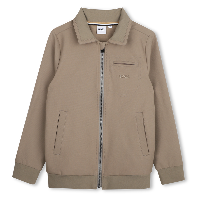 Cardigan en tissu synth&eacute;tique BOSS 
                        GARCON