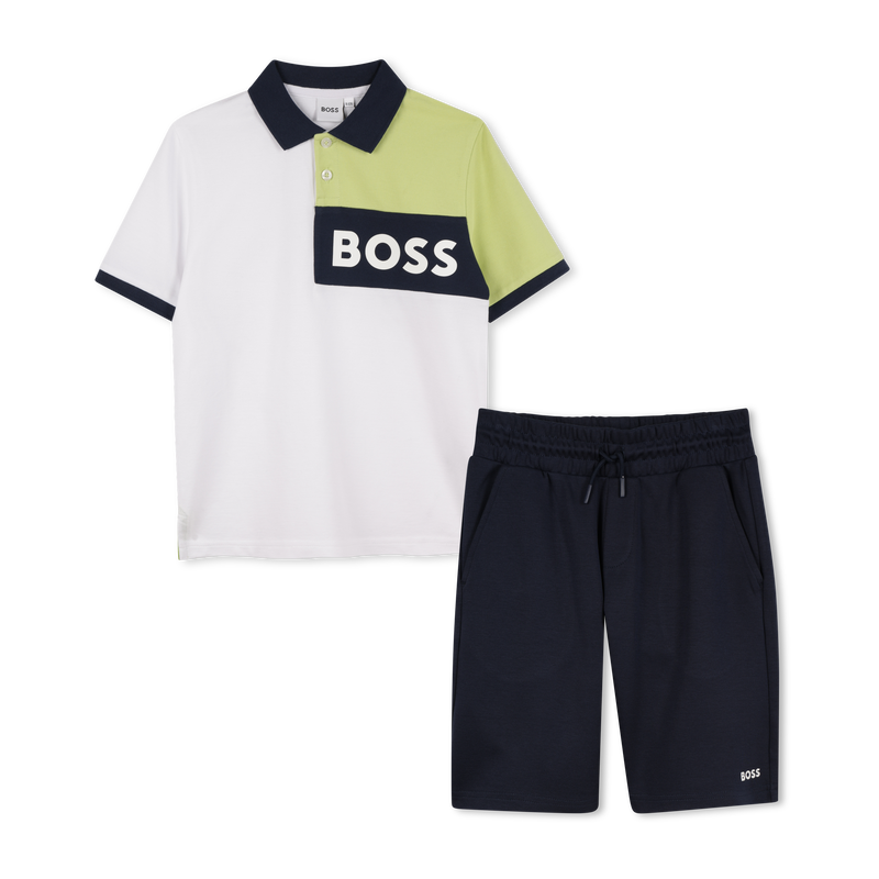 Polo et short BOSS 
                    GARCON