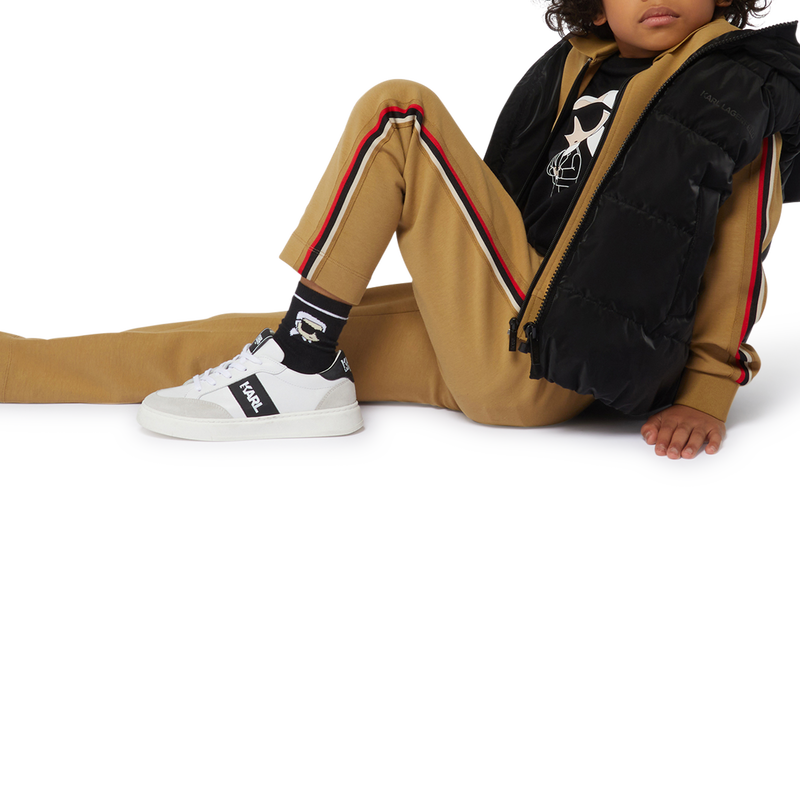 Pantalon de jogging &agrave; bandes KARL LAGERFELD KIDS 
                        GARCON
