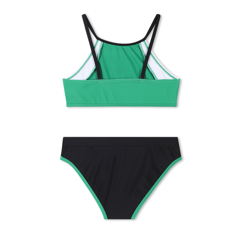 Maillot 2 pièces tricolore DKNY 
                    FILLE