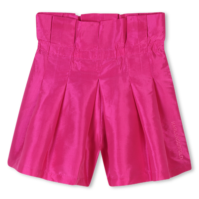 Short de cérémonie en taffetas KARL LAGERFELD KIDS FILLE