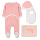 Ensemble pyjama, bavoir et bonnet KENZO KIDS 
                    FILLE