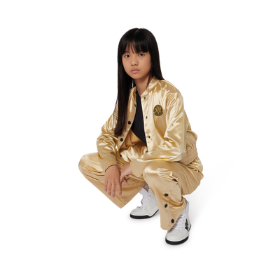 Pantalon large iris&eacute; DKNY FILLE