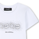 Tee-shirt manches courtes KARL LAGERFELD KIDS 
                    FILLE