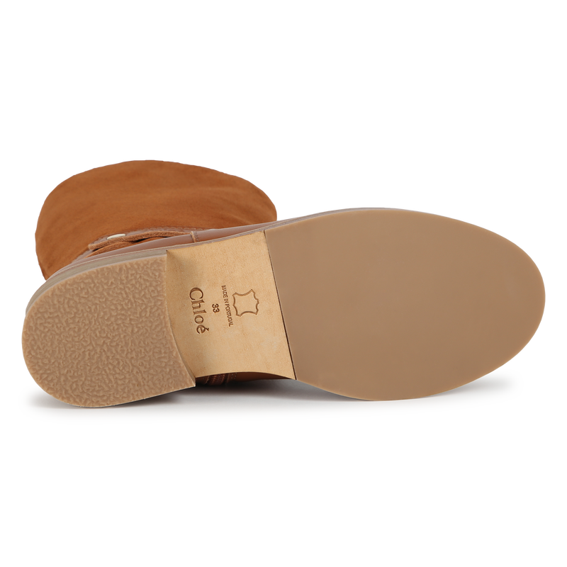 Bottes bi-matière CHLOE 
                    FILLE