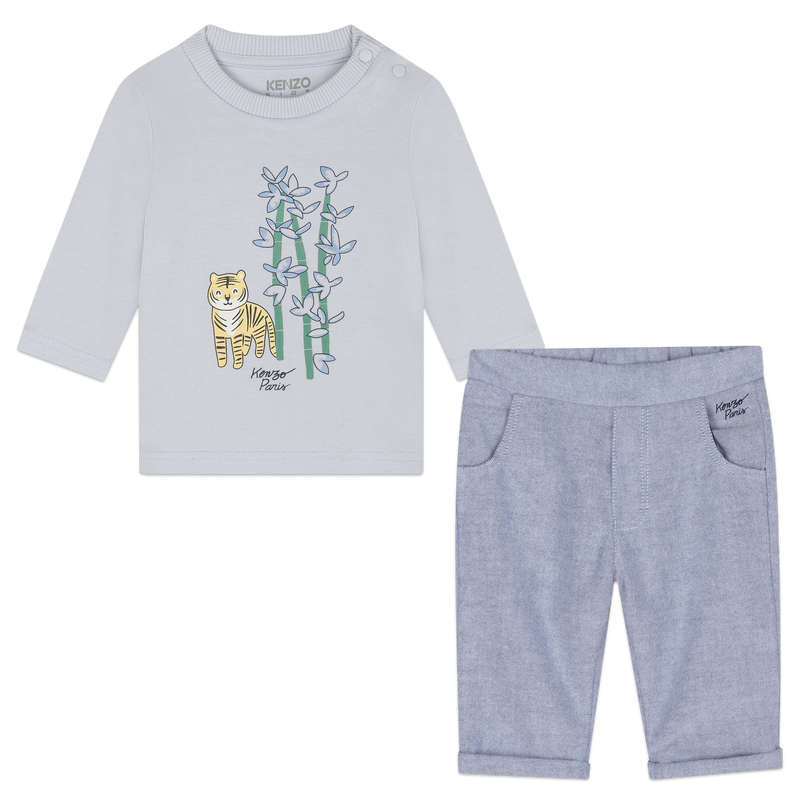 Ensemble T-shirt et pantalon KENZO KIDS 
                    GARCON