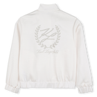 Sweat zipp&eacute; &agrave; capuche KARL LAGERFELD KIDS 
                    FILLE