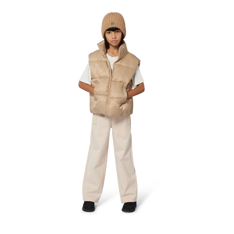 Doudoune d&eacute;perlante sans manches DKNY 
                        FILLE