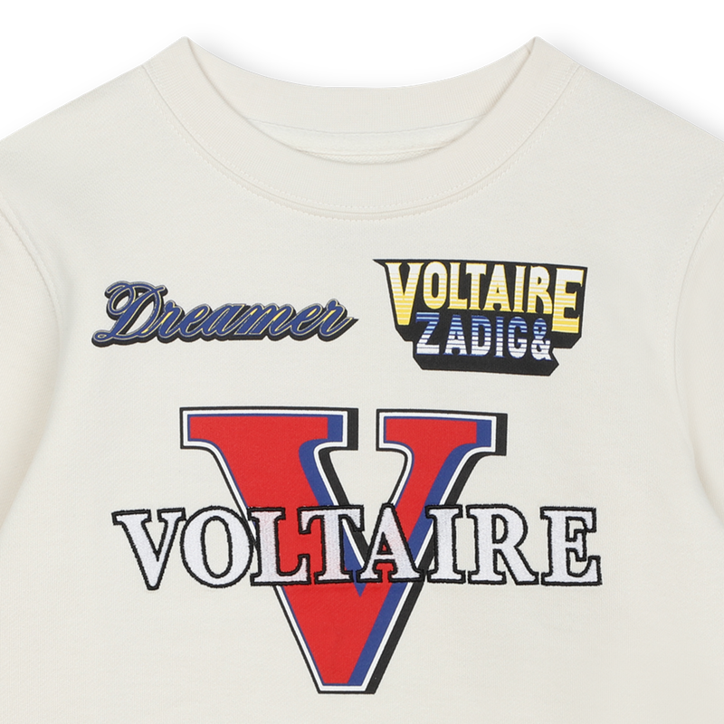 Sweat-shirt en molleton ZADIG & VOLTAIRE 
                    GARCON