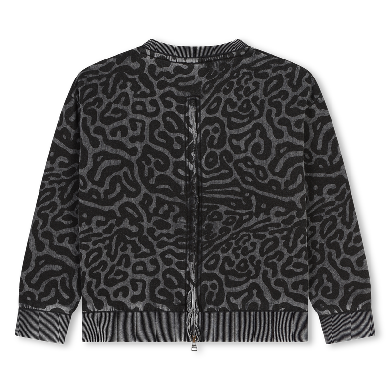Sweat-shirt molleton imprimé Hugo 
                    FILLE