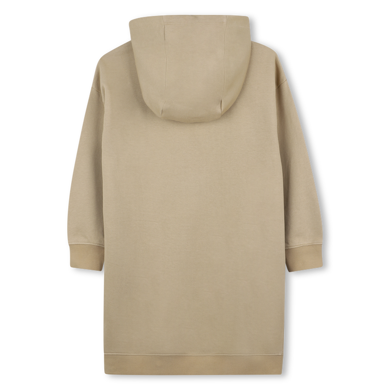 Robe à capuche en molleton MICHAEL KORS 
                    FILLE
