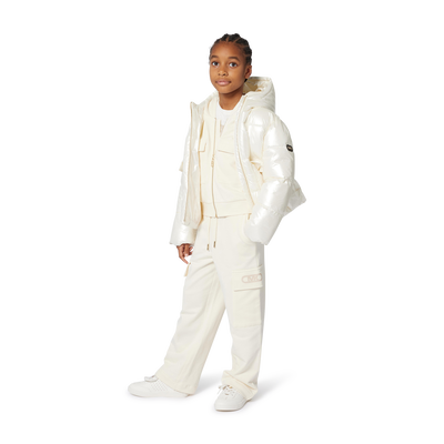 Doudoune à capuche MICHAEL KORS FILLE