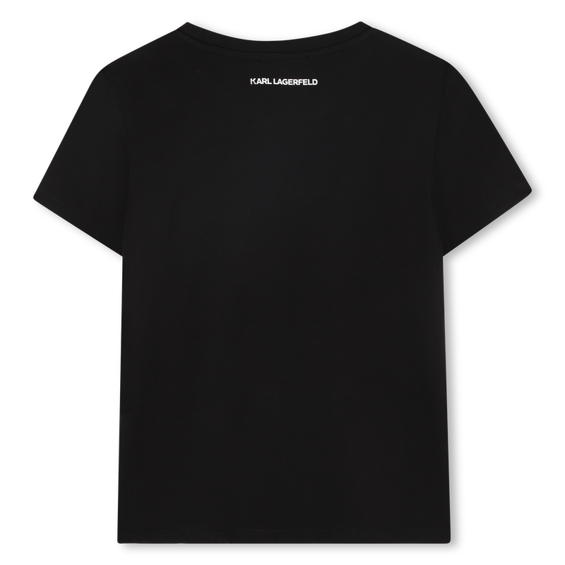 T-shirt &agrave; manches courtes KARL LAGERFELD KIDS 
                        FILLE