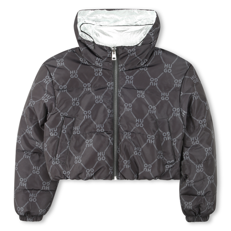 Doudoune courte r&eacute;versible Hugo 
                        FILLE