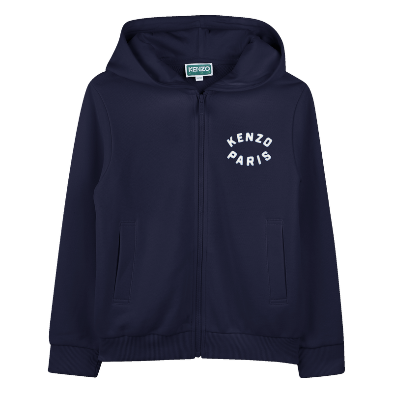 Cardigan de jogging en coton KENZO KIDS 
                    UNISEXE