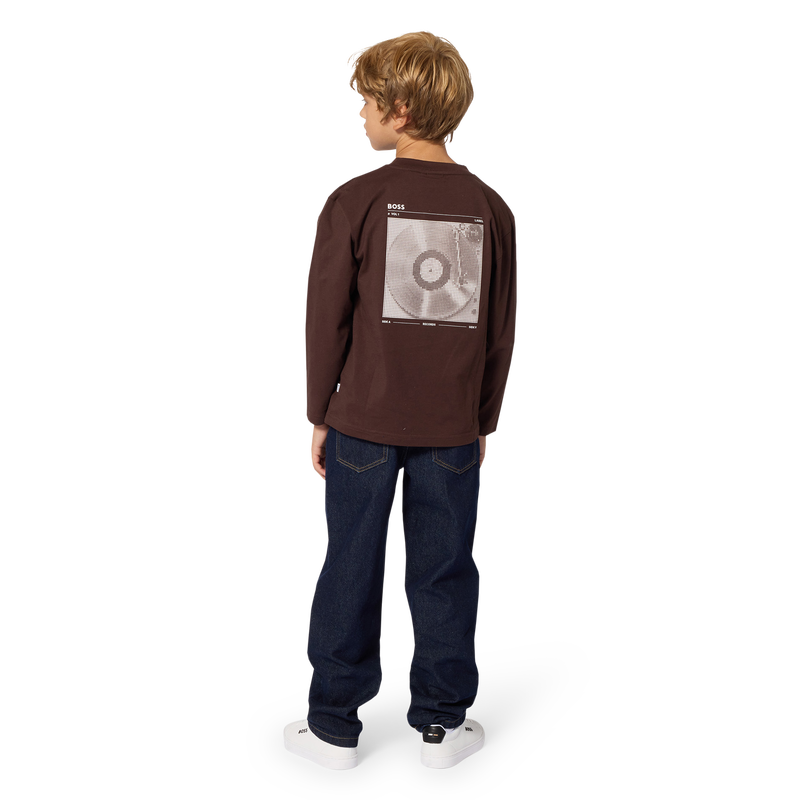 Tee-shirt manches longues BOSS 
                        GARCON