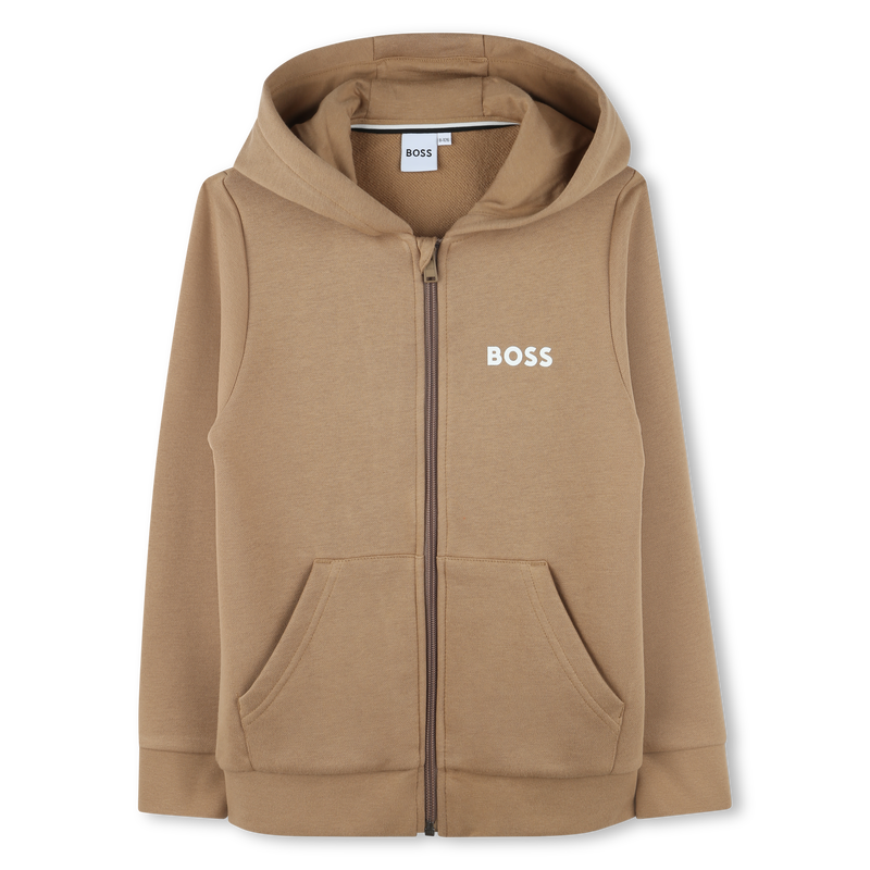CARDIGAN A CAPUCHE BOSS 
                    GARCON