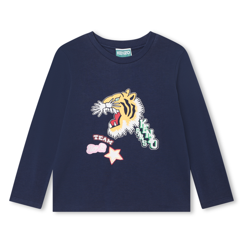 T-shirt à manches longues KENZO KIDS 
                    FILLE