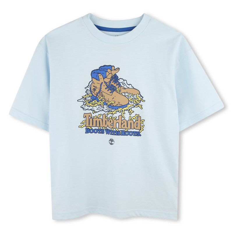 T-shirt ample avec imprimé TIMBERLAND 
                    GARCON