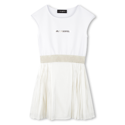 Robe de c&eacute;r&eacute;monie sans manche KARL LAGERFELD KIDS FILLE