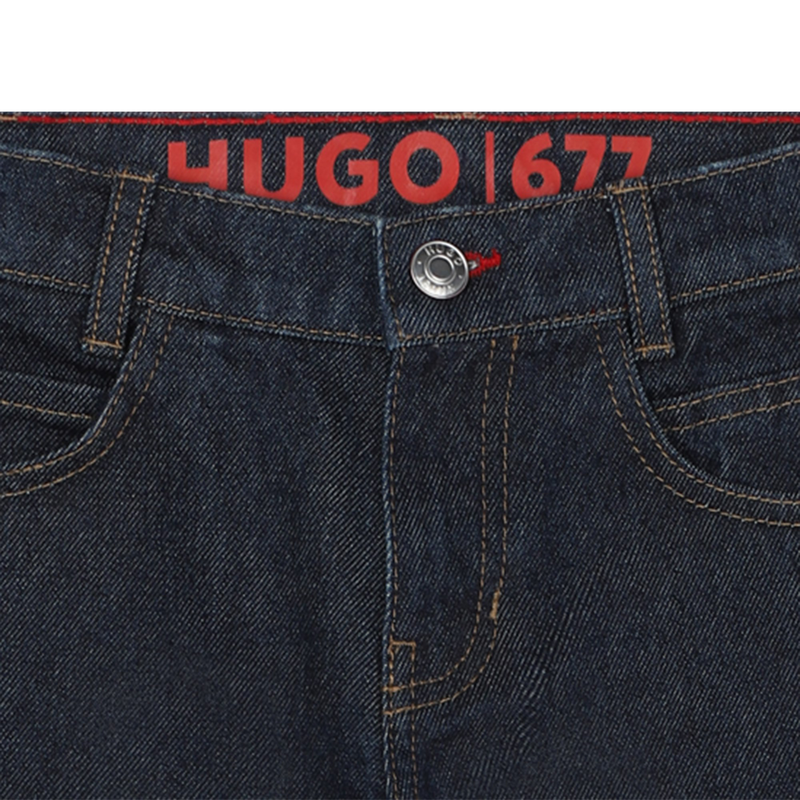 Jean droit 5 poches Hugo 
                    GARCON