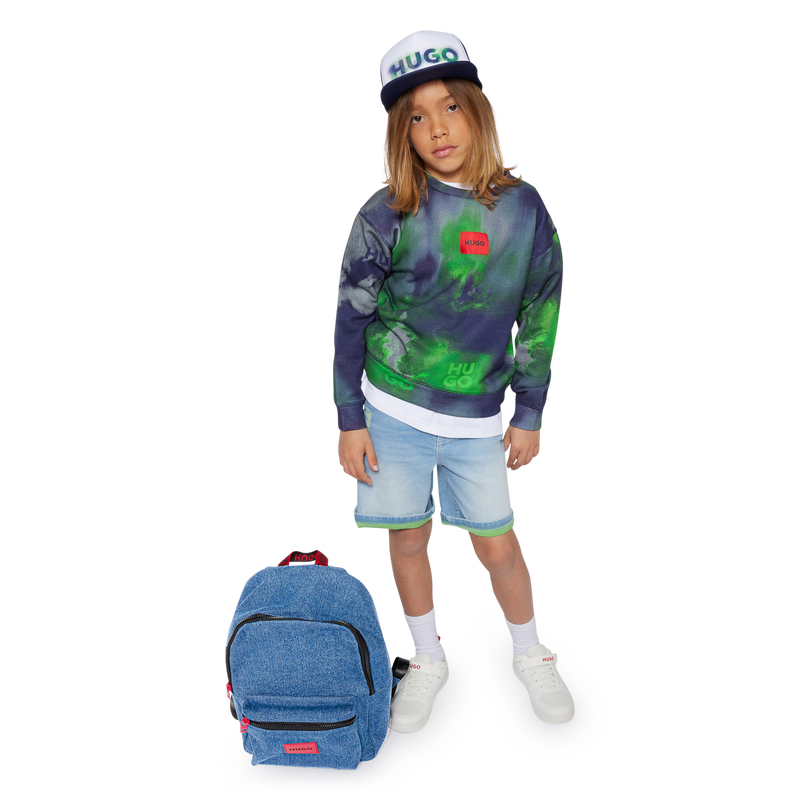 Baskets lac&eacute;es et fermeture Hugo 
                    GARCON