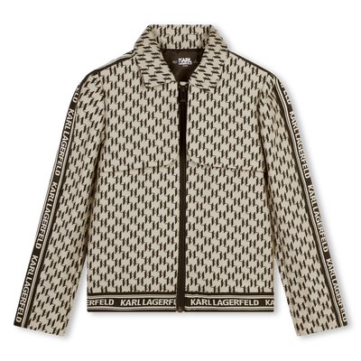 Veste de c&eacute;r&eacute;monie en jacquard KARL LAGERFELD KIDS FILLE