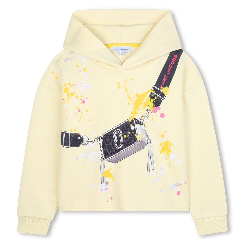 Sweat-shirt &agrave; capuche MARC JACOBS 
                        FILLE