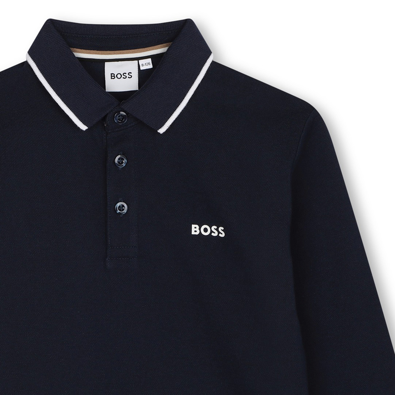 Polo à manches longues BOSS 
                    GARCON