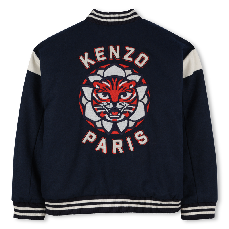 Blouson pressionné brodé KENZO KIDS 
                    GARCON