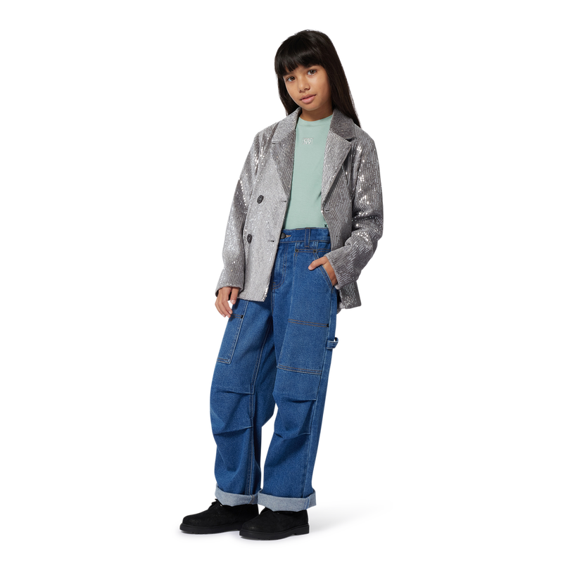 Pantalon en denim coton DKNY 
                        UNISEXE