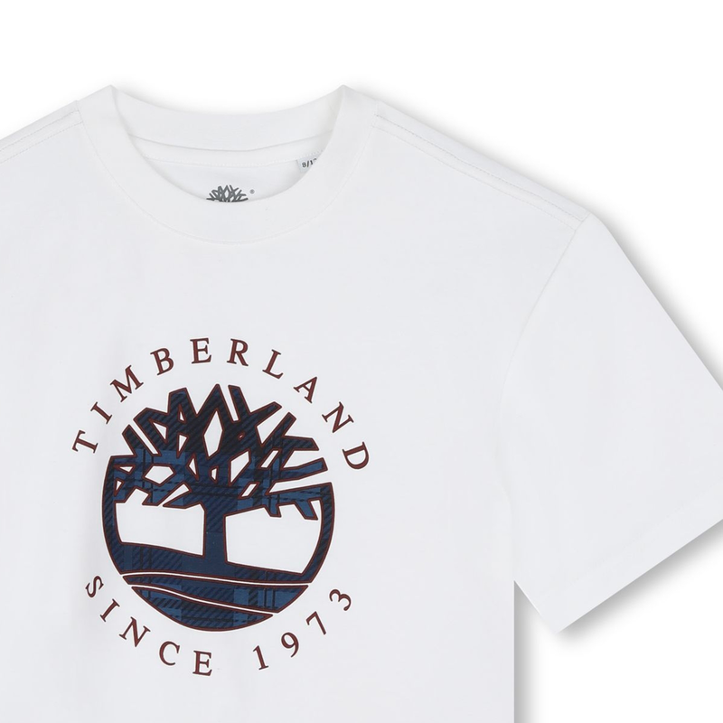 T-shirt sigle &agrave; manches courtes TIMBERLAND 
                        GARCON