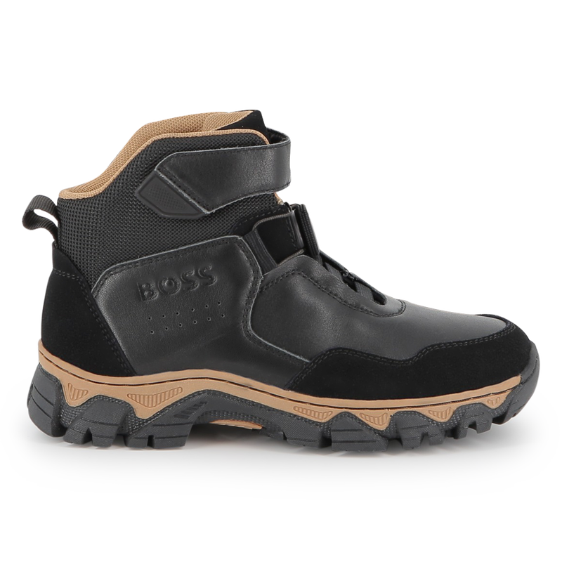 Bottine en mix matière BOSS 
                        GARCON