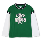 Tee-shirt manches longues KENZO KIDS 
                    GARCON