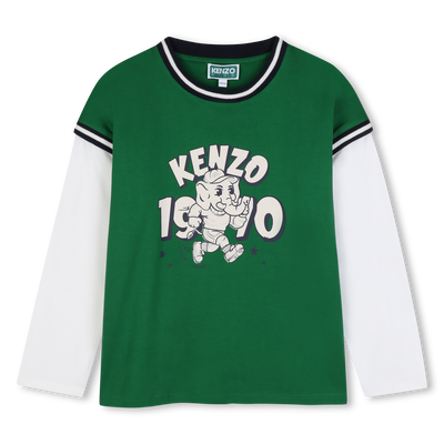 Tee-shirt manches longues KENZO KIDS GARCON