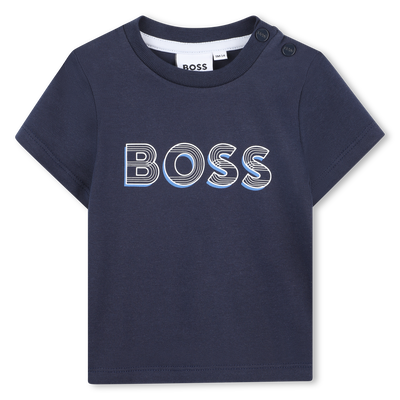 T-shirt avec imprim&eacute; logo BOSS GARCON