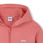 Cardigan &agrave; capuche BOSS 
                    FILLE