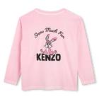 Tee-shirt manches longues KENZO KIDS 
                    FILLE