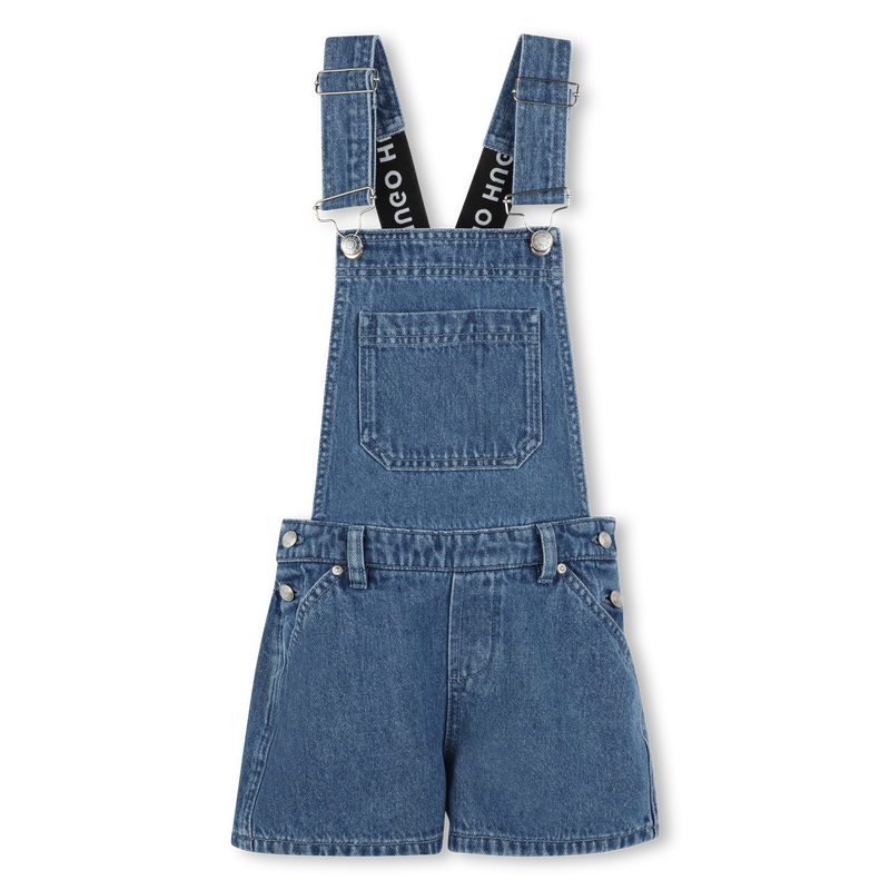 Salopette short en jean Hugo 
                        FILLE