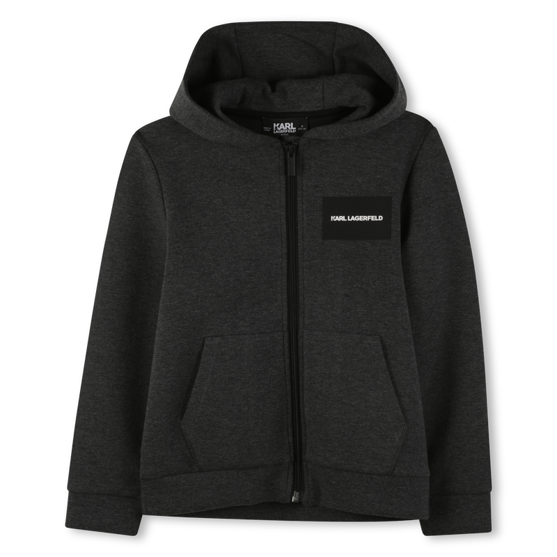 Sweat &agrave; capuche KARL LAGERFELD KIDS 
                        GARCON