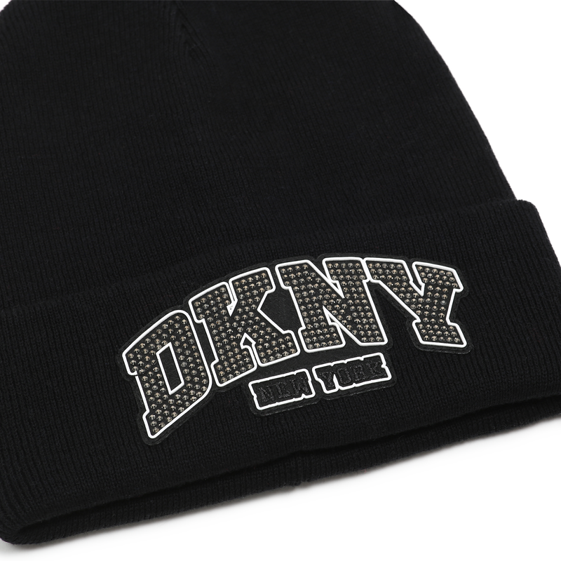 Bonnet en tricot DKNY 
                        FILLE