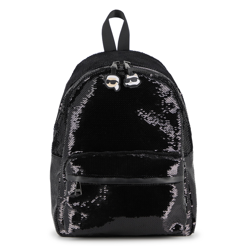 Sac à dos orné de sequins brillants KARL LAGERFELD KIDS 
                    FILLE