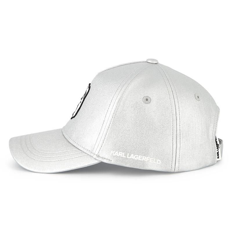 Casquette réglable avec badge KARL LAGERFELD KIDS 
                    FILLE
