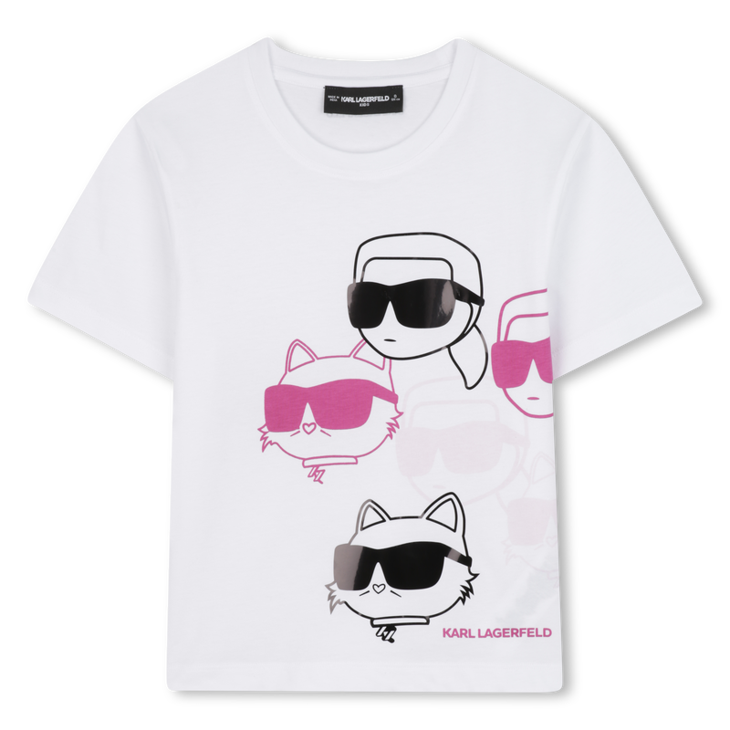 T-shirt à manches courtes KARL LAGERFELD KIDS 
                    FILLE