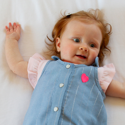 COMBINAISON EN COTON BILLIEBLUSH FILLE